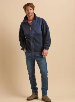 BRAKEBURN Navy Fleece Jacket XXL