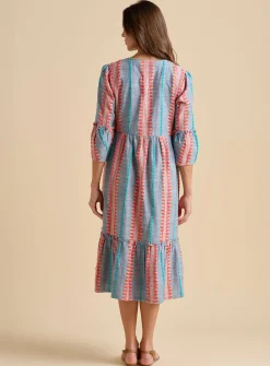 BRAKEBURN Shore Midi Dress 18