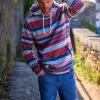 BRAKEBURN Stripe Hoodie XL
