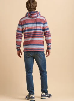 BRAKEBURN Stripe Hoodie XL