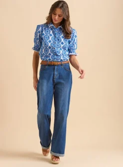 BRAKEBURN Wide Leg Jeans 12