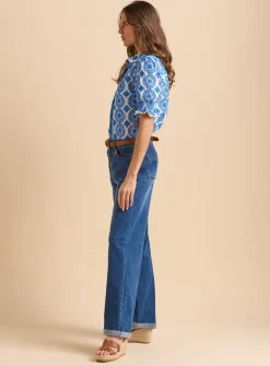 BRAKEBURN Wide Leg Jeans 12