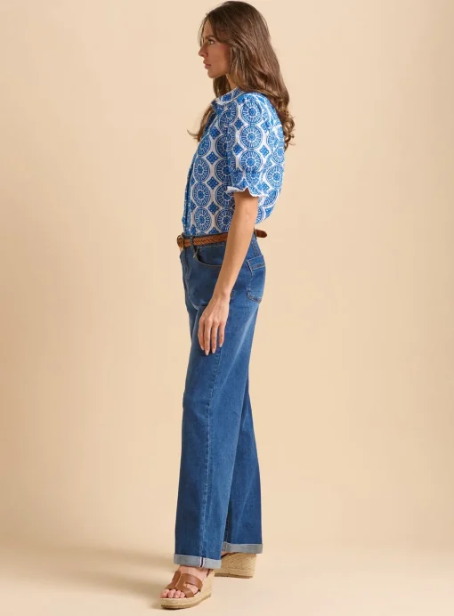 BRAKEBURN Wide Leg Jeans 12