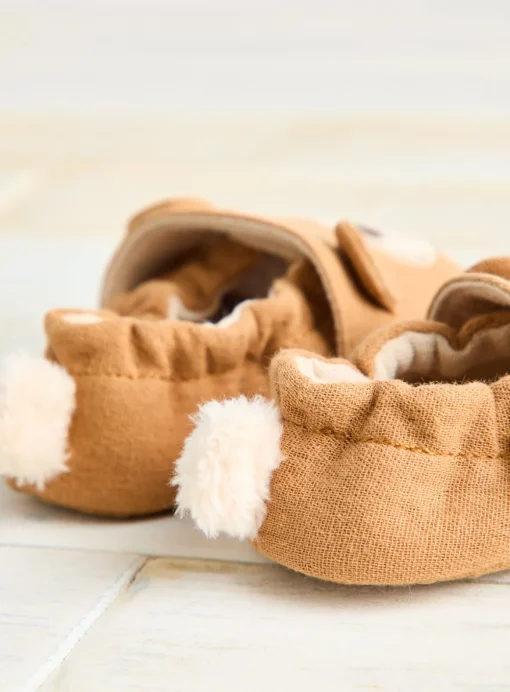Brown Bear Shoes Up to 3 mths