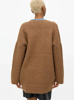 Brown Compact Coatigan 20