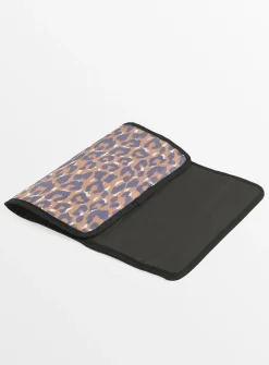 Brown Leopard Print Baby Changing Bag One Size