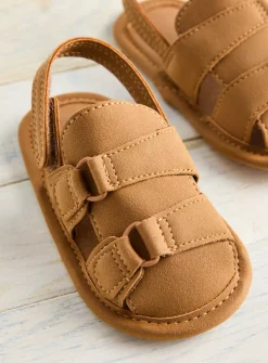 Brown Sandals 6-9 months