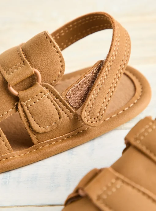 Brown Sandals 6-9 months