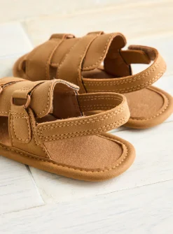 Brown Sandals 6-9 months