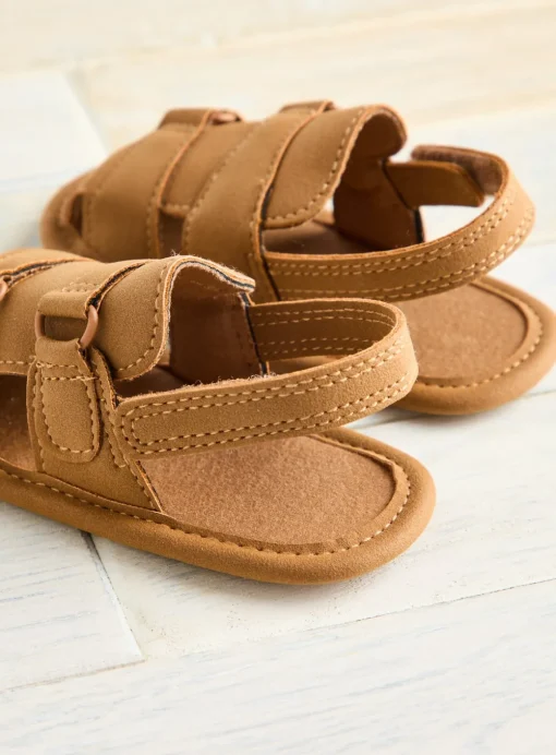 Brown Sandals 6-9 months