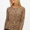 Brown Terrazzo Print Modal Top 10