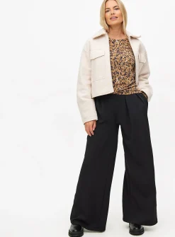 Brown Terrazzo Print Modal Top 10