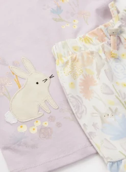 Bunny T-Shirt & Shorts Set Up to 3 mths