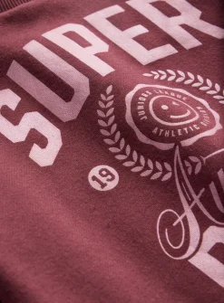 Burgundy Super Awesome Dude Sweatshirt & Joggers Set 1-2 years