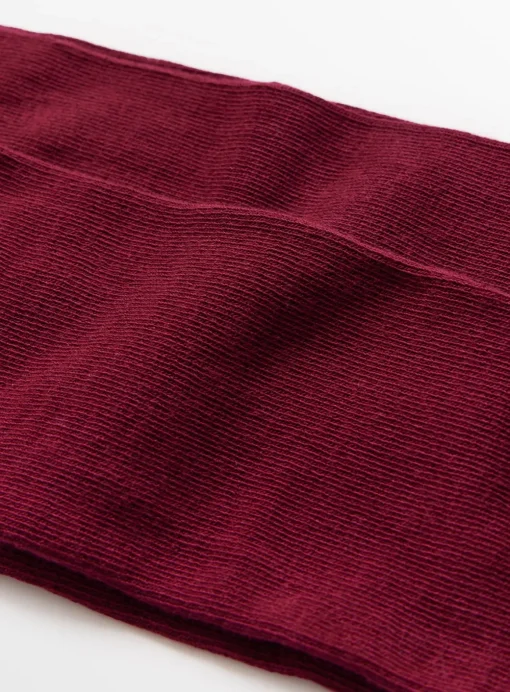 Burgundy Super Soft Seamless Tights 5 Pack 2-3 years