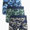 Camo Printed Trunks 3 Pack XL