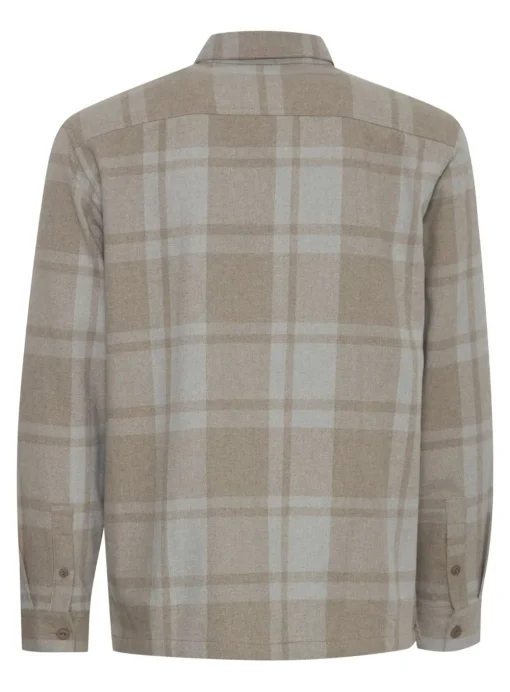 CASUAL FRIDAY CFAUGUSTO Sand Check Overshirt XXL