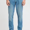 CASUAL FRIDAY Regular Fit Rigid Light Wash Jeans 36