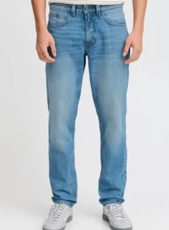CASUAL FRIDAY Regular Fit Rigid Light Wash Jeans 36