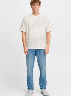 CASUAL FRIDAY Regular Fit Rigid Light Wash Jeans 36