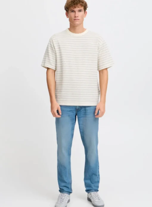 CASUAL FRIDAY Regular Fit Rigid Light Wash Jeans 36