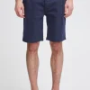 CASUAL FRIDAY Stretch Navy Chino Shorts S