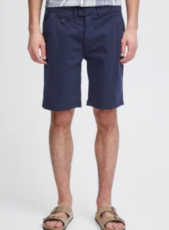 CASUAL FRIDAY Stretch Navy Chino Shorts S
