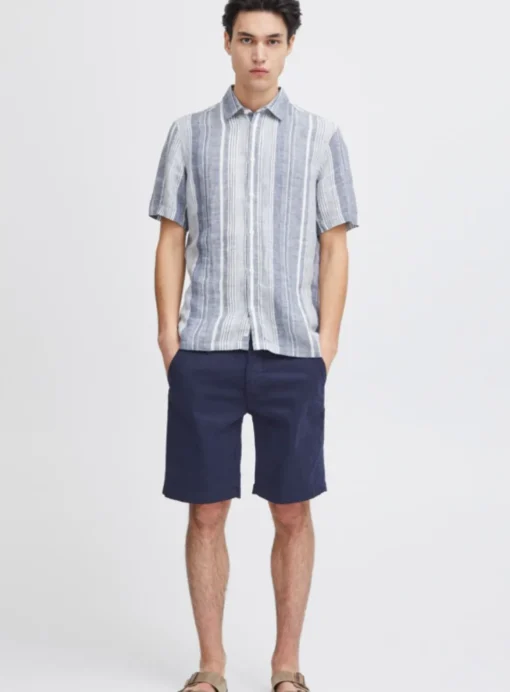 CASUAL FRIDAY Stretch Navy Chino Shorts S