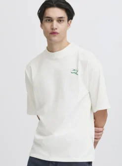 CASUAL FRIDAY White Printed Oversized T-Shirt XL