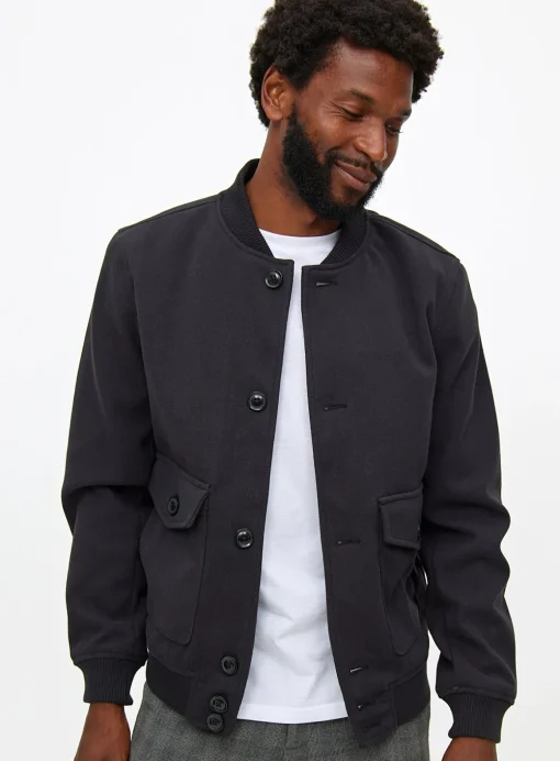 Charcoal Bomber Jacket XL