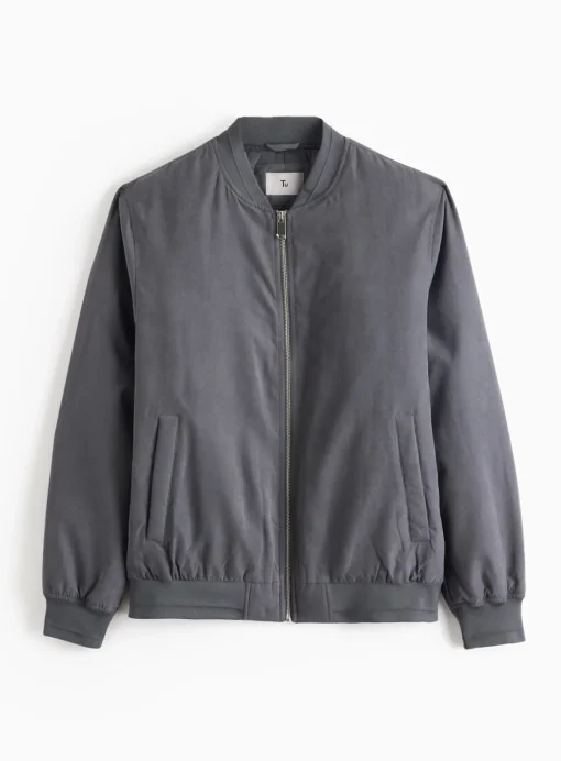 Charcoal Bomber Jacket XL