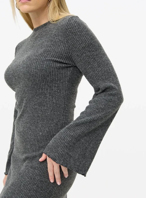 Charcoal Soft Touch Midaxi Dress 18