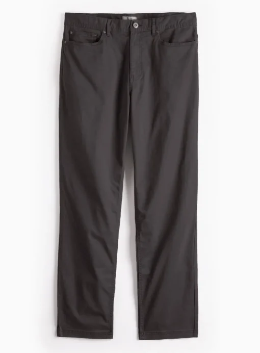 Charcoal Straight Leg Trousers 38S