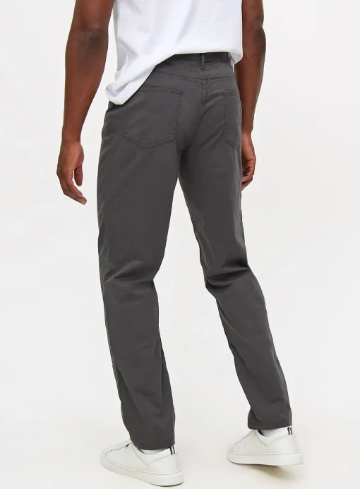Charcoal Straight Leg Trousers 38S