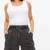 Charcoal Washed Co-ord Sweat Shorts XXL