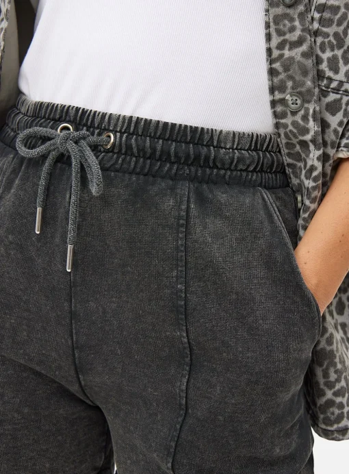 Charcoal Washed Co-ord Sweat Shorts XXL