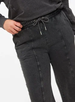 Charcoal Washed Co-ord Wide Leg Joggers XL