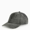 Charcoal Washed Denim Cap One Size