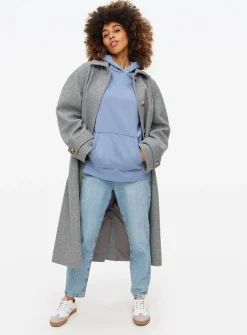 Core Blue Overhead Hoodie M