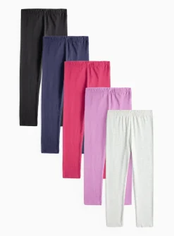 Core Leggings 5 Pack 13 years