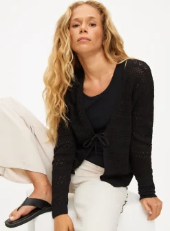 Cottonform™ Black Built-In Support Bra Vest Top 12