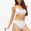 Cottonform™ Grey Marl High-Leg Knickers 18