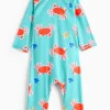 Crab Print Sunsuit 1.5-2 years
