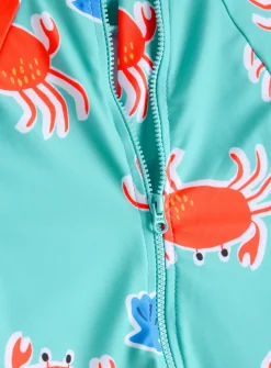 Crab Print Sunsuit 1.5-2 years