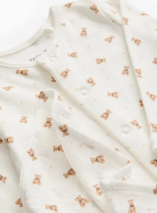 Cream Bear Theme Baby Gift Box 6-9 months