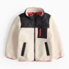 Cream Borg Fleece Shacket 13-14 years