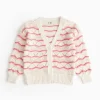 Cream Crochet Look Cardigan 5 years