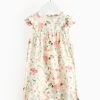 Cream Floral Print Jersey Romper 12-18 months
