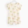 Cream Palm Tree Print Romper 12-18 months