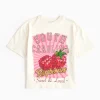 Cream South Carolina Sequin Graphic Print T-Shirt 7 years